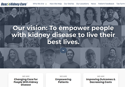 REACH-kidney-care-website